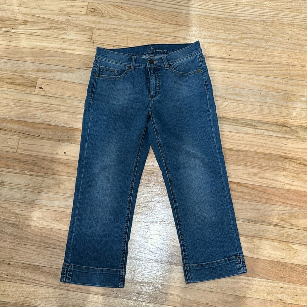 New York & Company Jeans Skinny Crop